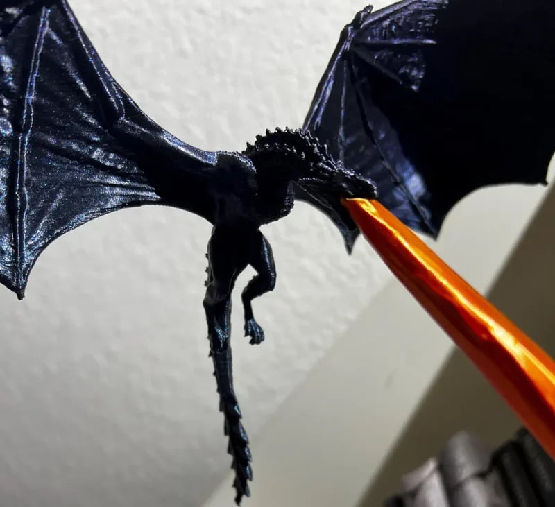 UseFuljoy -🐉 Dragon Flame Book Nook🔥Bookshelf decor gift