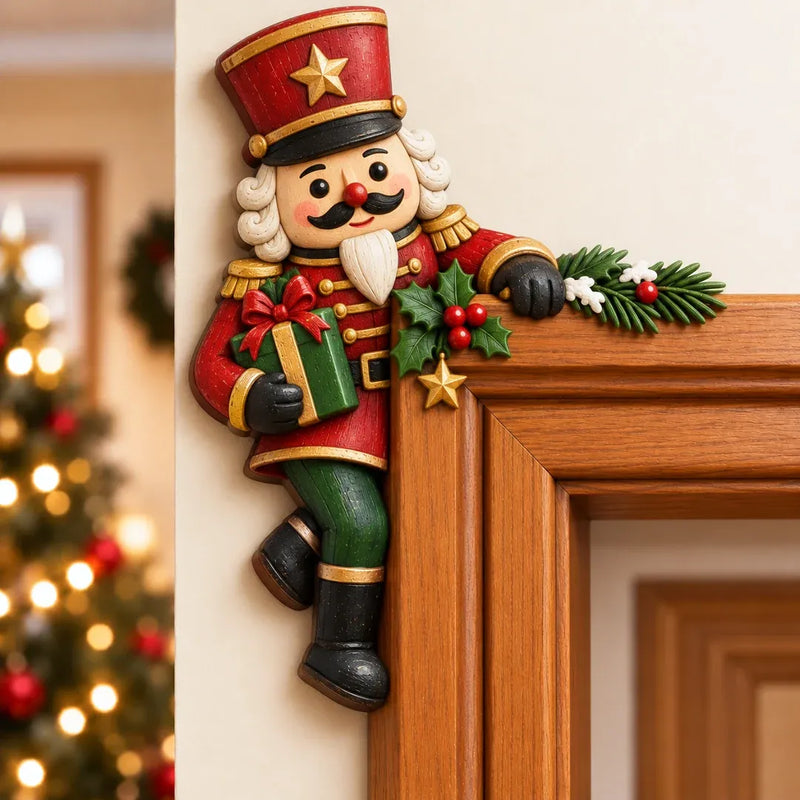Nutcracker door frame decoration