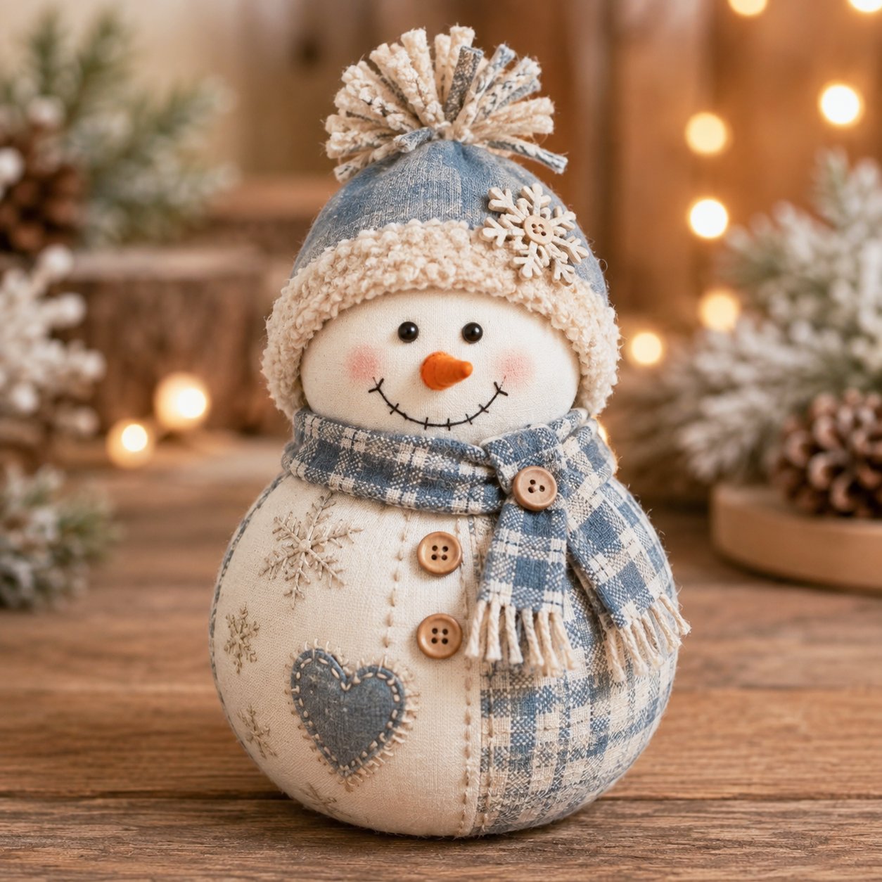 🔥Last Day 49% OFF - 🎄🎅Patchwork Fabric Doll DIY Kit