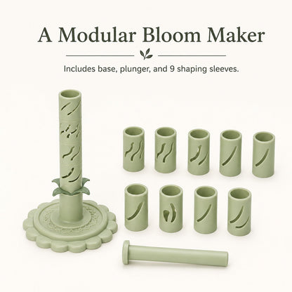 🔥Last Day 49% OFF -Modular Clay Bloom Maker with 9 Shaping Sleeves