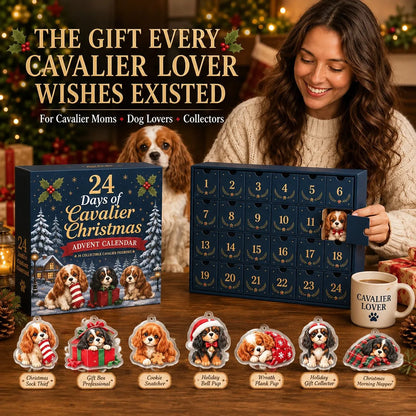 🐶 24 Days of Cavalier Christmas Advent Calendar 2026 – 24 Collectible Cavalier Surprises