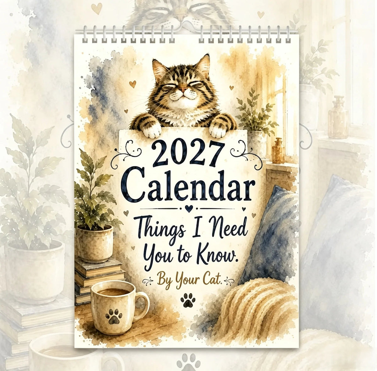 A Cats Life 2027 Calendar