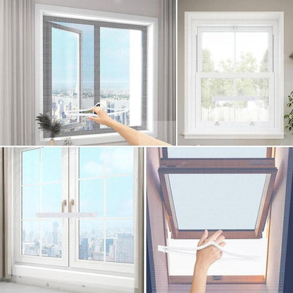 ⏳ Limited-time 49%OFF!!✨3-Second Fit Window Mesh 🌬️ Ultra-fine 1.0mm mesh 🦟 Blocks virtually all bugs ✅ Breathable & invisible 🏡 Trusted by thousands of UK homes for a bug-free summer!