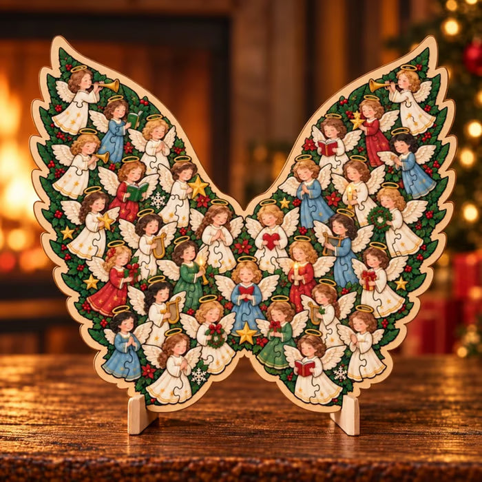 🎅 2026 Christmas Gift 49% Off--⏰🎄 ✨ Intricate Christmas Keepsake Wooden Puzzle Ornaments – Artistic Festive Tabletop Décor