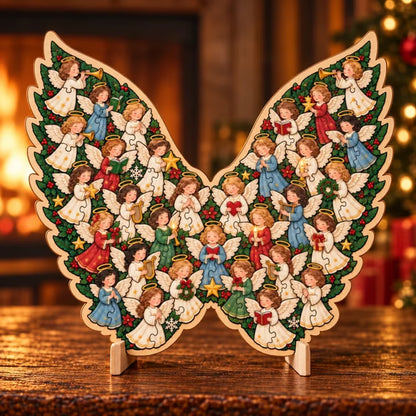 🎅 2026 Christmas Gift 49% Off--⏰🎄 ✨ Intricate Christmas Keepsake Wooden Puzzle Ornaments – Artistic Festive Tabletop Décor