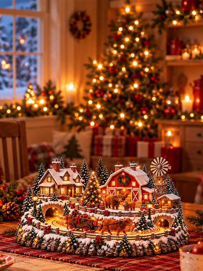 Let The Farm Holiday Glow