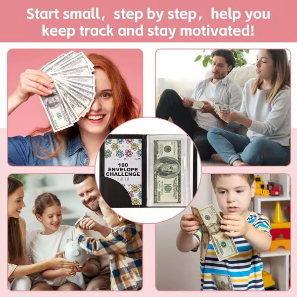 ⏳LAST DAY SALE £6.99!!✉️50K+ SOLD!💝Savings Challenges Book with Envelopes💸