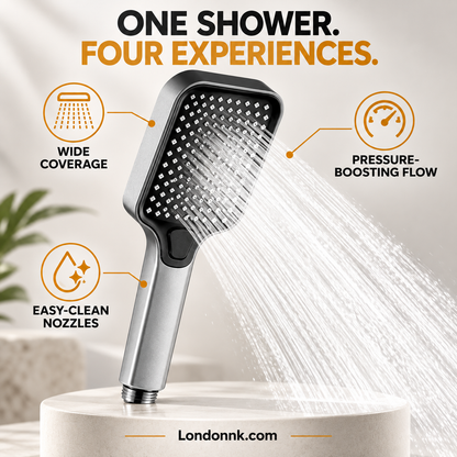 🏆 Last Day Special Price £9.99! 🚿 High-Boost Shower Head – Powerful Water Flow & Spa-Like Comfort ✨