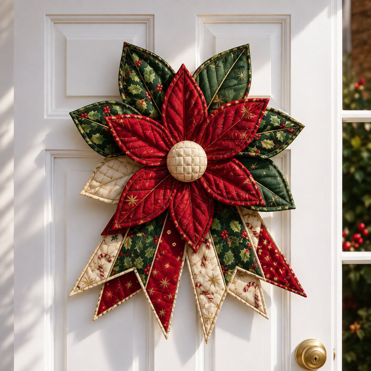 🔥Last Day 49% OFF - 🎃🎀 Oversized Seasonal Quilted Door Bow DIY Sewing Kit(📦Buy 2 Free Shipping)