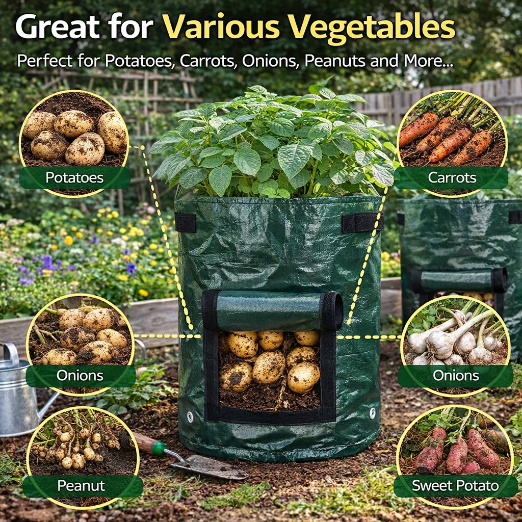 Planting Bag with Harvest Window