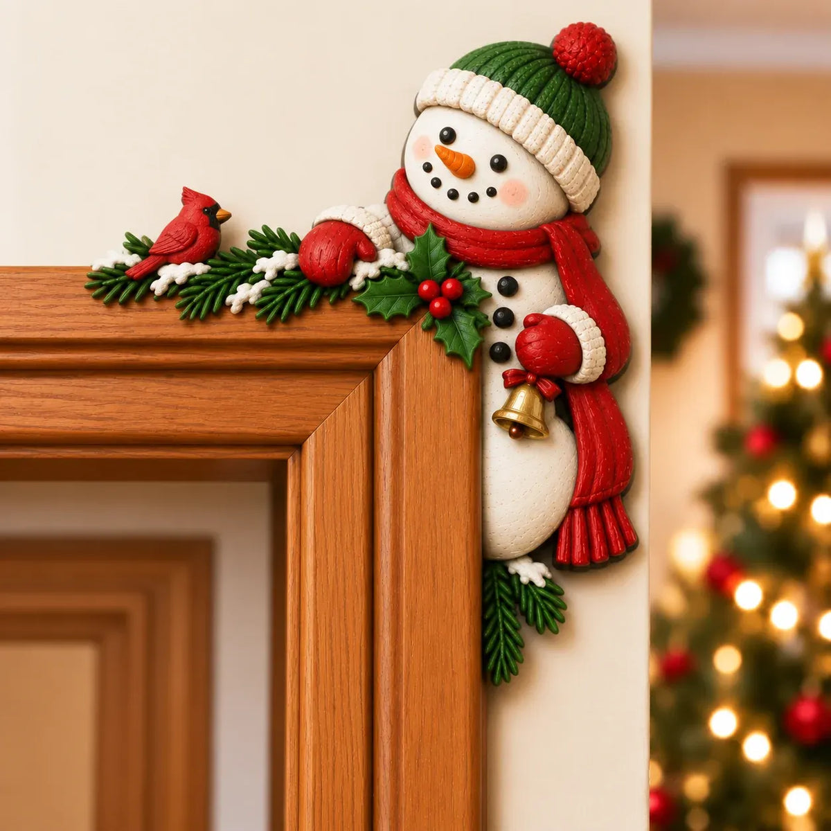 ⏳ Last Day 49% OFF – 🎄 3D Christmas Peekaboo Door Frame Corner Decor | 8 Festive Character Designs with Left & Right Options for Doorways, Entryways & Holiday Corners ✨