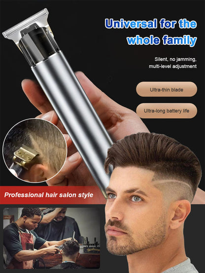 🔥Electric Hair Salmon Clipper🔥Professional hairstylist-involved design🛡️