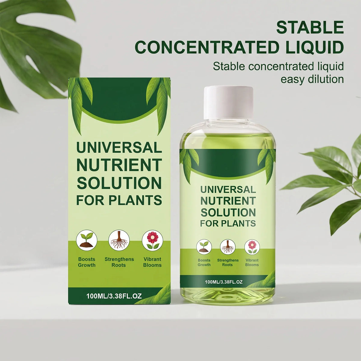 🌿Universal Concentrated Plant Nutrient Solution 💧Fertilizer For Indoor Green Plants & Flower Potted Care