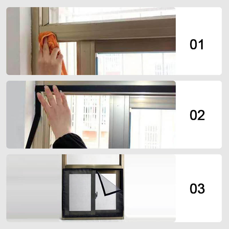⏳ Limited-time 49%OFF!!✨3-Second Fit Window Mesh 🌬️ Ultra-fine 1.0mm mesh 🦟 Blocks virtually all bugs ✅ Breathable & invisible 🏡 Trusted by thousands of UK homes for a bug-free summer!