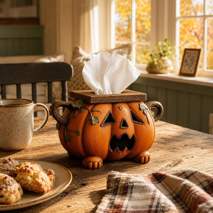 🎃🧻Pumpkin Tissue Box Cover