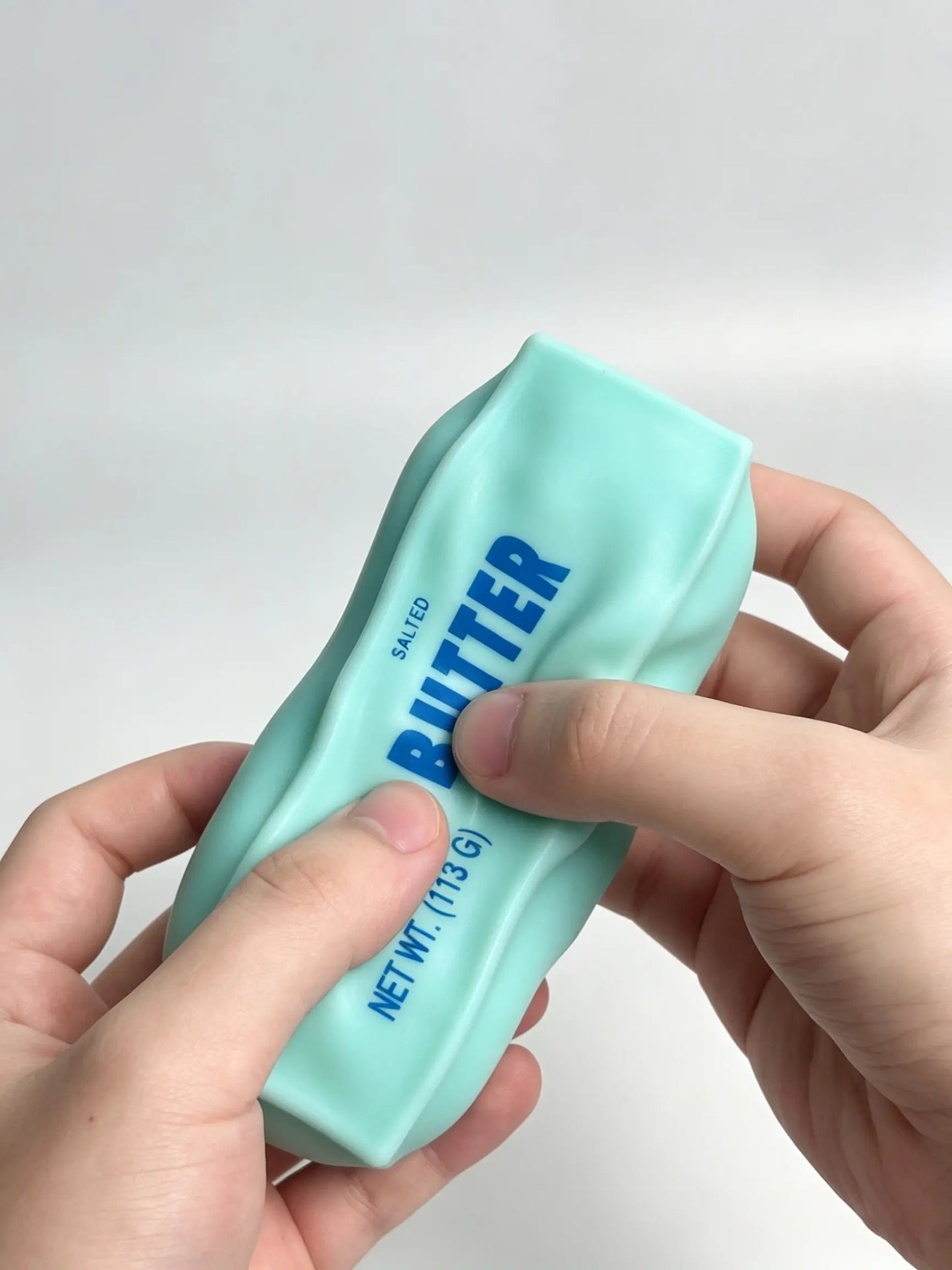 🧈 Crunchy Butter Bar Squishy Toy – Satisfying Squeeze Sensory Fidget Toy for Stress Relief, Relaxation & Fun 🎧