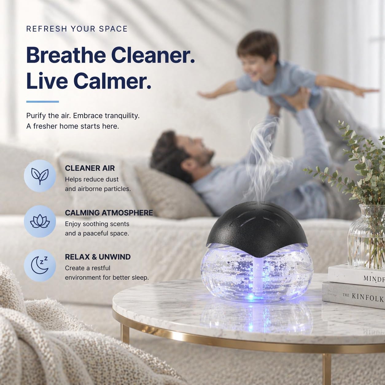 🌬️✨ Fresh Air Revitalizer Diffuser