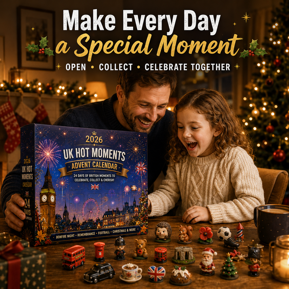 2026 UK Hot Moments Advent Calendar – 24 Days of British-Inspired Surprises