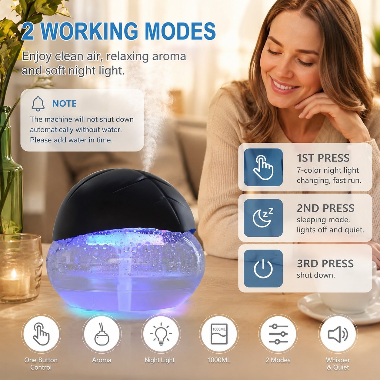 🌬️✨ Fresh Air Revitalizer Diffuser