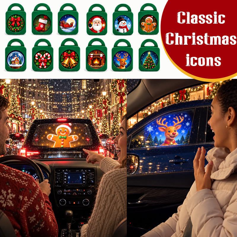 🎄✨ Christmas Car Projector Light – Turn Your Car Into a Magical Winter Wonderland 🚗