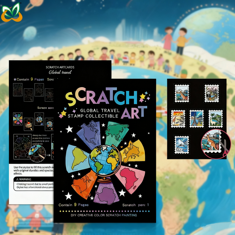 🔥Hot Sale 50% OFF🌈✍️Rainbow Magic Scratch Paper