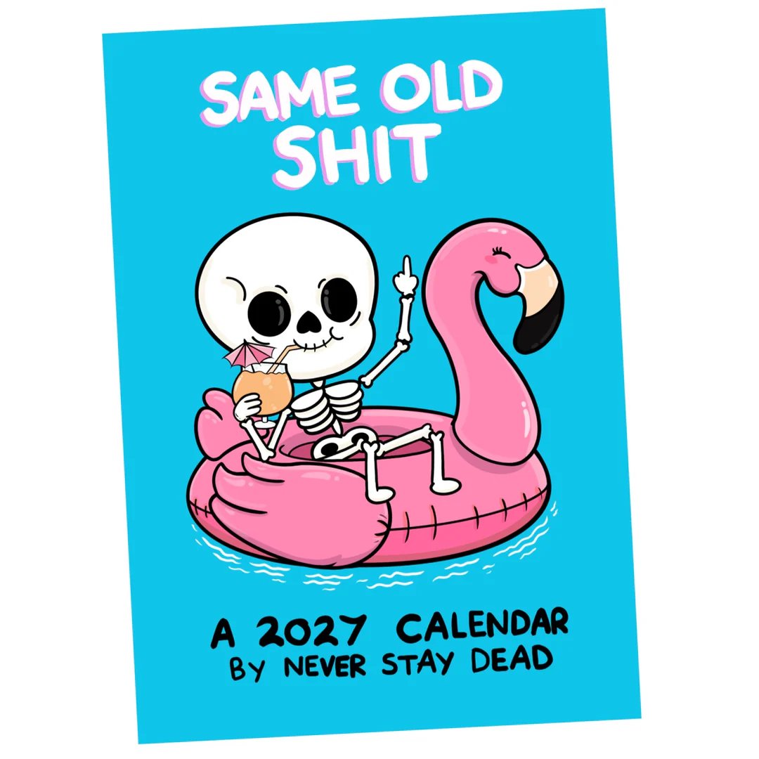 💥Early Bird Sale — 49% OFF + Limited Edition🎁Wall Calendar 2027📆 Offensively Cute & Unapologetically Fun! 🌟