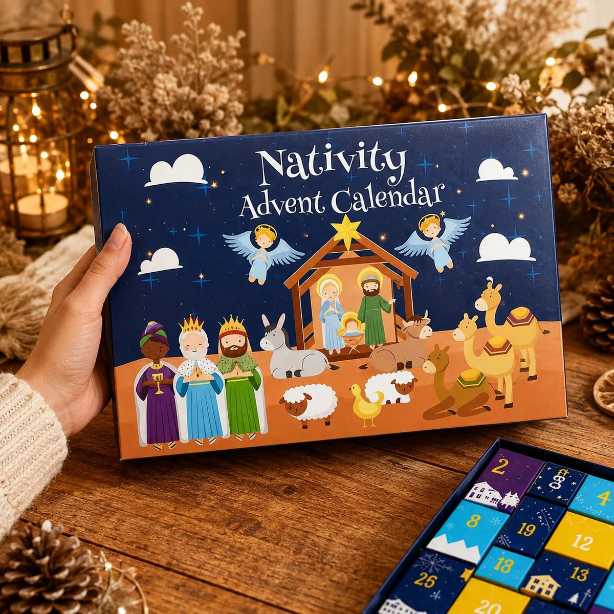 ✝️🙏2026 Nativity Advent Calendar – ✨25-Piece Christmas Story Set for Kids(📦Buy 2 Free Shipping)
