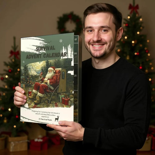 ⏰Limited time free shipping!🔥 2026 Men's Survival Advent Calendar | 24-Day Countdown