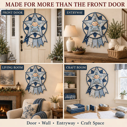 🗓️ Beginner-Friendly 12-Month Themed 3D Quilted Door Hanger Sewing Kit Collection | Complete Kit with Coordinated Fabrics, Sewing Materials & Step-by-Step Guide Included 💕