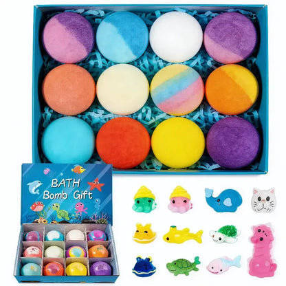 🛁 Natural Bath Bombs for Kids with Mega Bubbles & Surprise Inside 🥚✨ Same as in the video