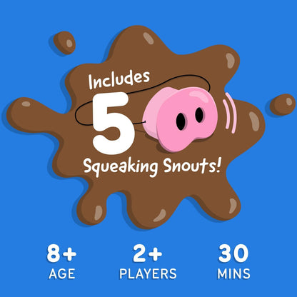 🎄Early Christmas Sale 49% OFF😂Snort Funny – The Oinkcredible You Laugh You Lose Party Game🐽