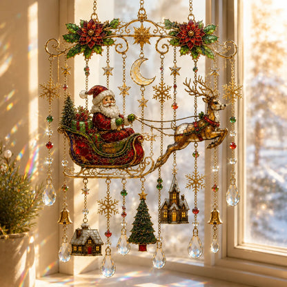 49% OFF – 🎄Handmade Christmas Stained Drops & Ready-to-Hang Holiday Decor ✨