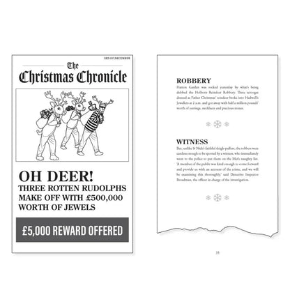 Murder by Christmas: 25 Puzzles to Solve the Crime