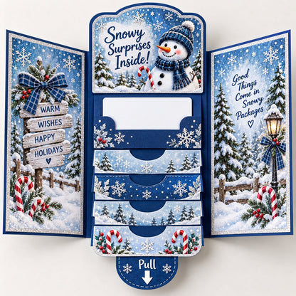 ⏰LAST DAY 49% OFF - 2026 New🎅🎁 Waterfall Christmas Gift Card Booklet 💳✨