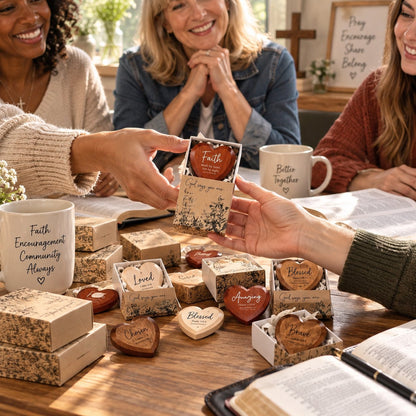 ⏳Limited-time 49% OFF - ✝️ 🎁 Christian Pocket Heart Gift Set(Set of 12)