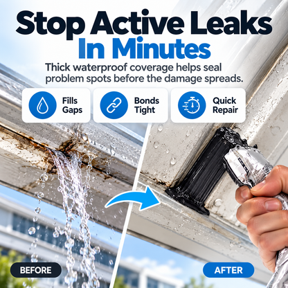 🔥 9900 Waterproof Leak Repair Sealant 💧 Quick Roof & Crack Fix 🛠️ Multi-Surface Waterproof Sealing Paste 🏠✨
