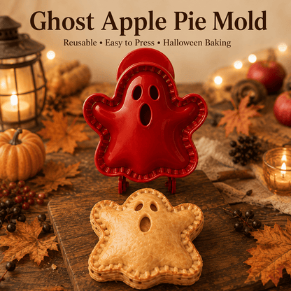 🎃 Halloween Mini Pie Mold Set – 8 Spooky Designs for Easy Festive Baking