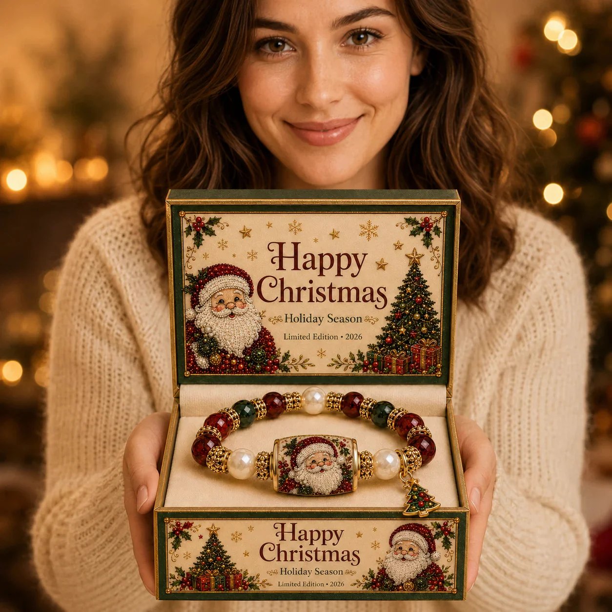 🏆Hot Sale 50% OFF🎄Christmas Magic Collection Pearl Bracelet — 2026 Limited Meaningful Edition