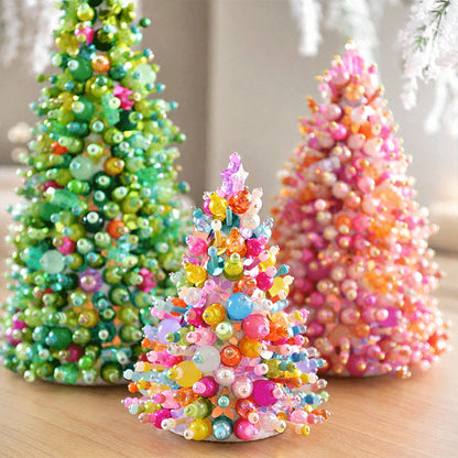 🔥49% Off Last Day - BUY 3 GET 1 FREE🎄 Dreamy Beaded Christmas Tree DIY Kit (📦Buy 3 Free Shipping)
