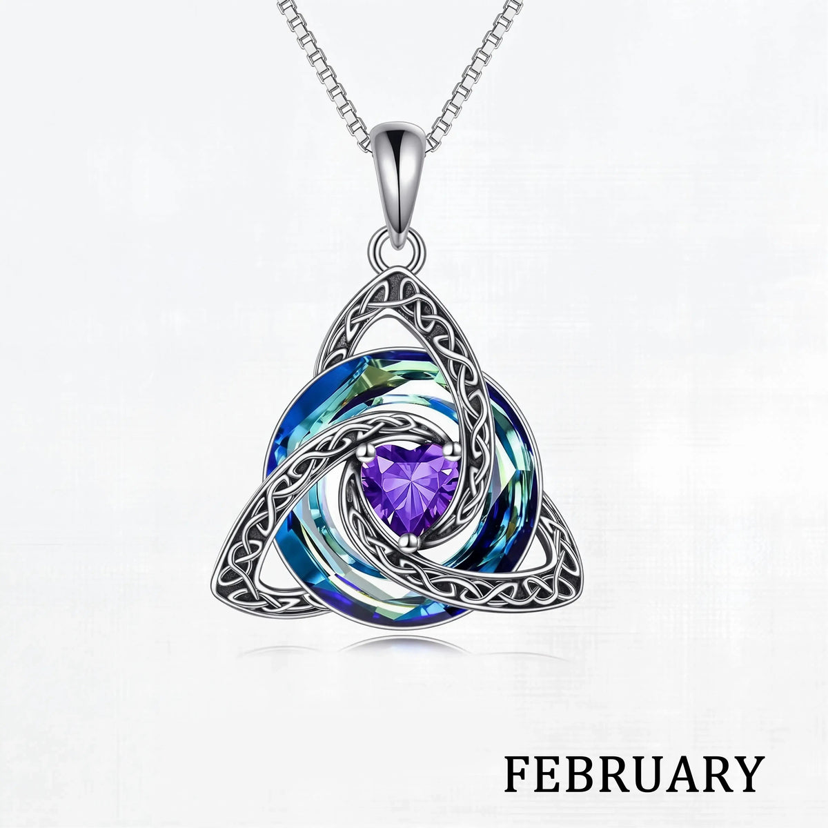 ♾️💖Birthstone Celtic Knot Necklace for Women