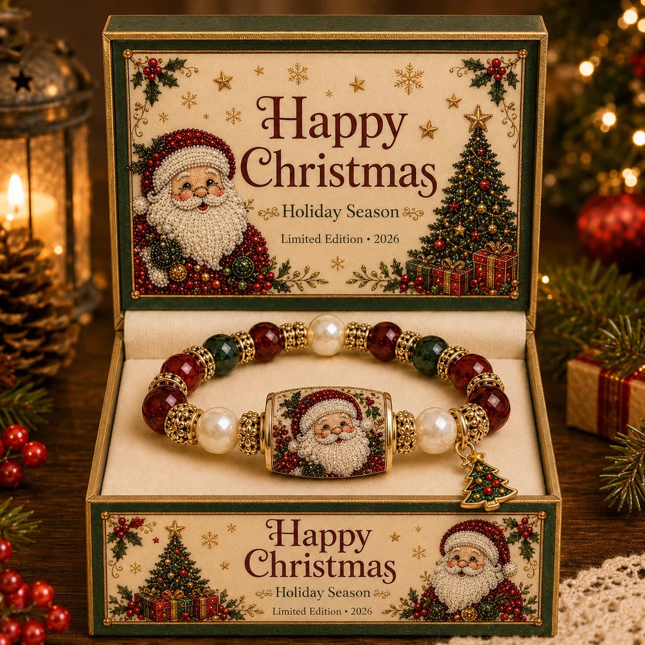 🏆Hot Sale 50% OFF🎄Christmas Magic Collection Pearl Bracelet — 2026 Limited Meaningful Edition