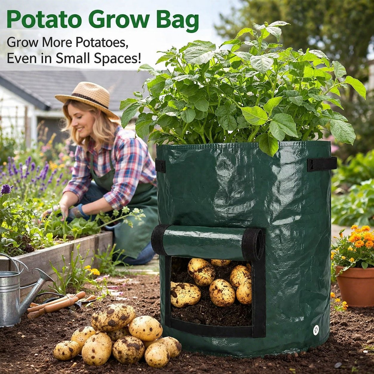 Planting Bag with Harvest Window