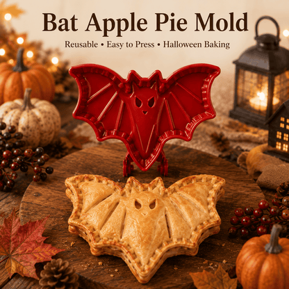 👻 Halloween Mini Pie Molds (Set of 8) – Easy Spooky Baking with Kids for Party Treats!