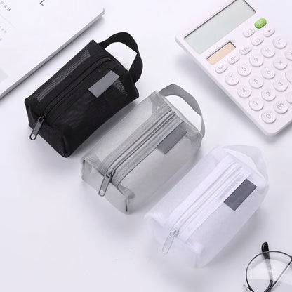 Portable Square Mesh Storage Bag