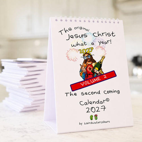 ✝️ Jesus Christ, What A Year! 2027 Funny Christian Calendar 😂