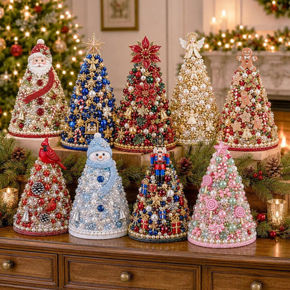 🎄 DIY Beaded Christmas Tree Craft Kit