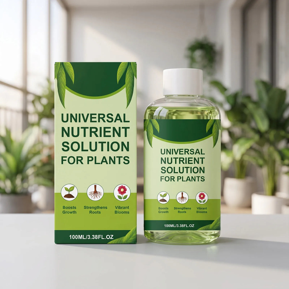 🌿Universal Concentrated Plant Nutrient Solution 💧Fertilizer For Indoor Green Plants & Flower Potted Care