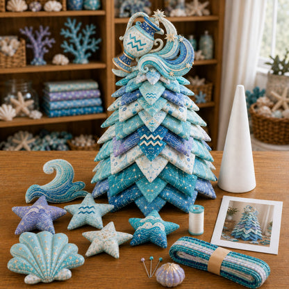 ⏳ Last Day 49% OFF – ♓ Beginner-Friendly DIY Layered Pisces Zodiac Quilted Tree Kit | Complete Kit with All Tools & Step-by-Step Guide Included 💕