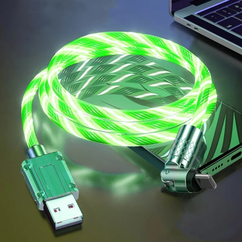 ⚡540° Rotating Streamer Data Cable