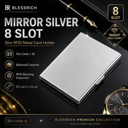 RFID Blocking Metal Card Holder